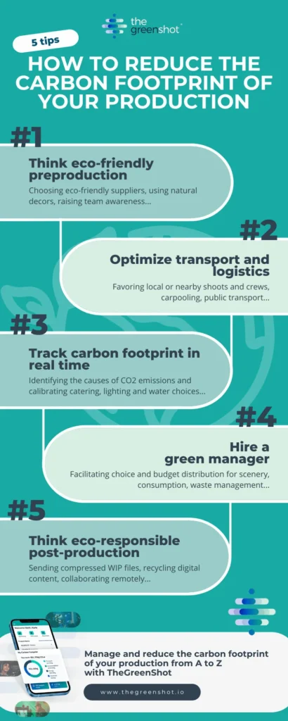 5 Simple and Effective Ways to Reduce the Carbon Footprint of Your Audiovisual Production
